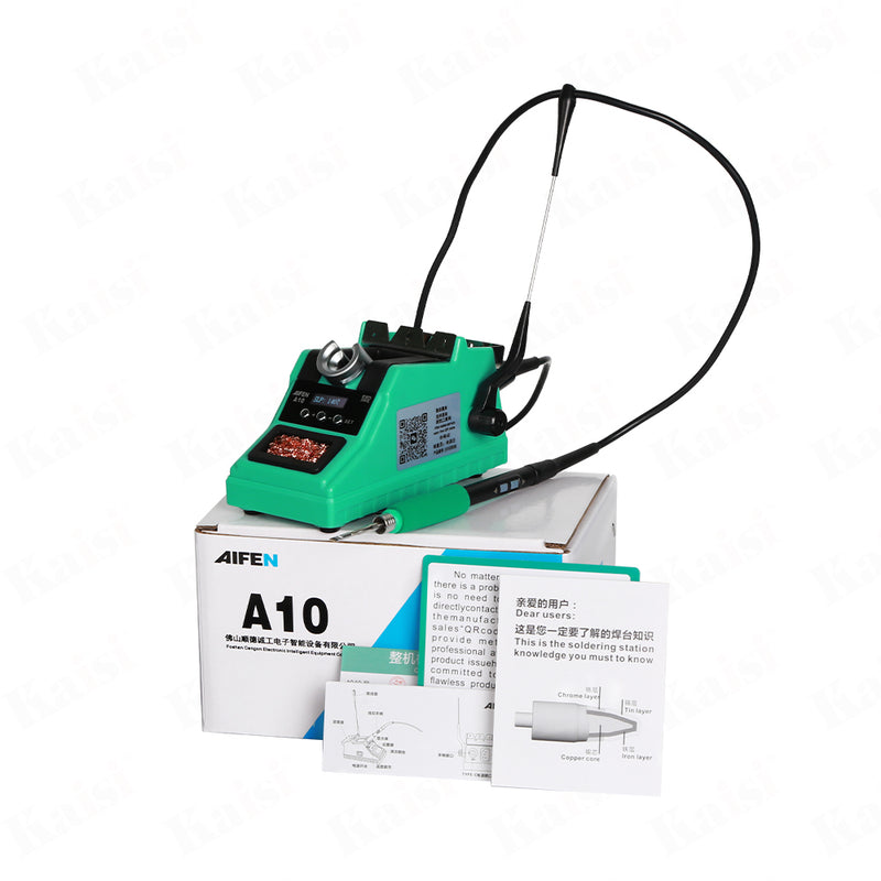 Aifen A10 precision soldering station, multi-functional, compatible with T210/T245/T115 handle, heats up quickly