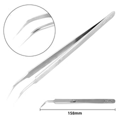 Kaisi mobile phone motherboard repair stainless steel clip tweezers corrosion-resistant industrial use