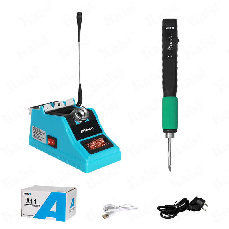 aifen A11 USB Portable Precision Soldering Iron Handle with Welding Head USB Charging 210 Soldering Iron Head