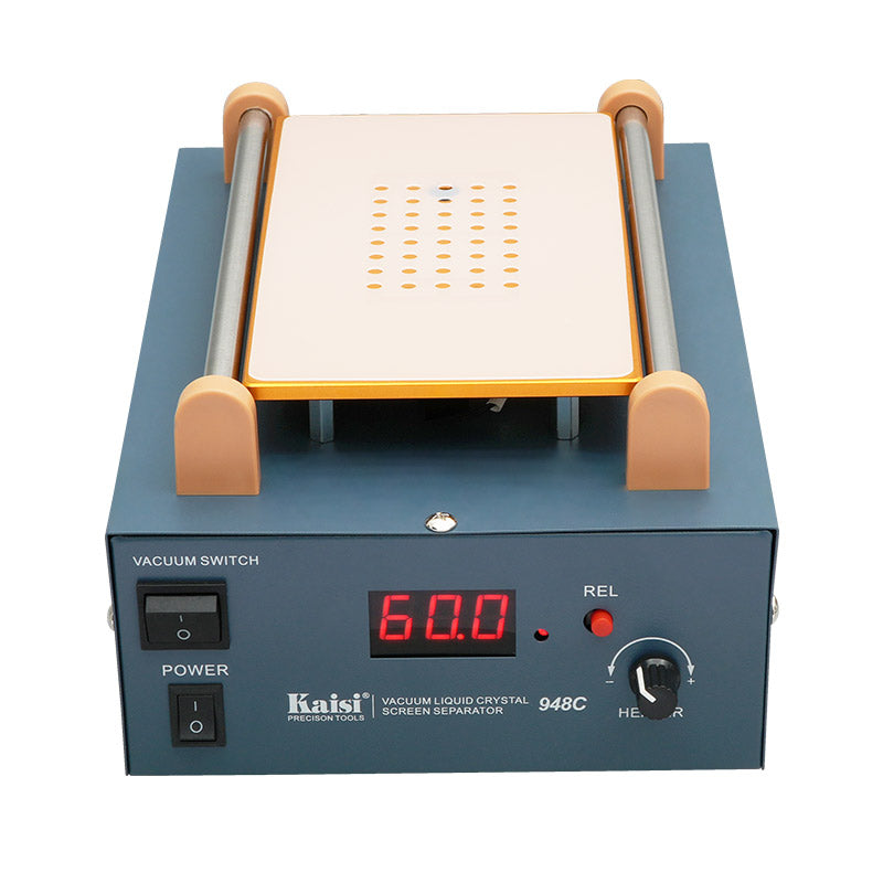 kaisi 948c vacuum separator heating table layered liquid crystal OCA separation device mobile phone screen