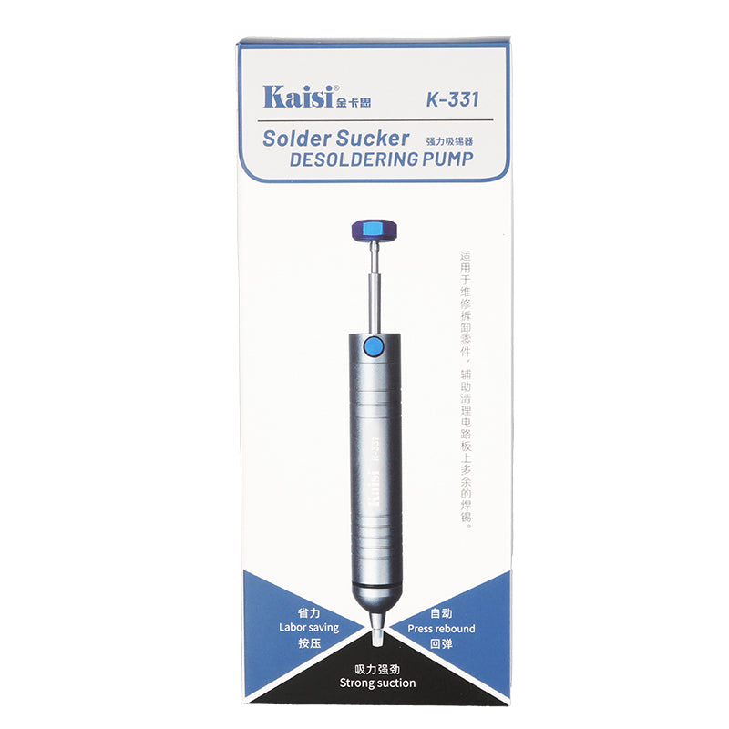 KAISI 331 all-aluminum solder absorber enlarged and lengthened, tin slag cleaning, tin point melting cleaning