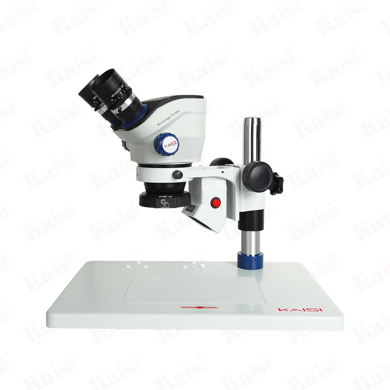 KAISI TX-50E1.2ver latest version 7-50X continuous zoom large base plate embedded silicone pad