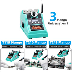 Aifen A10 precision soldering station, multi-functional, compatible with T210/T245/T115 handle, heats up quickly