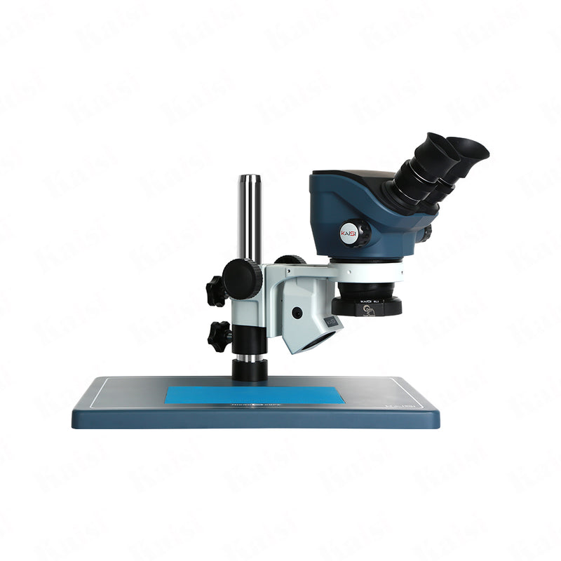 kaisi TX-50S 7-50x continuous zoom binocular microscope large base plate