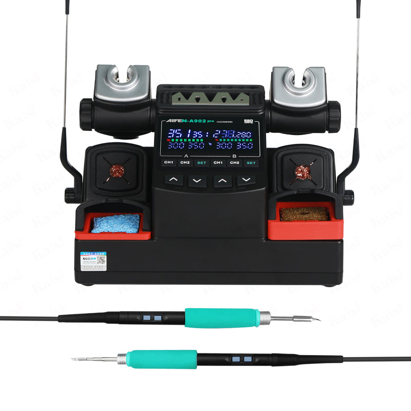 AIFEN A902pro dualstation welding workbench, flying wire, mobile phone repair, tin melting soldering station