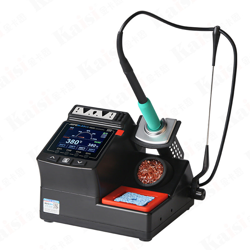 AIFEN A9ED soldering station color screen curve heating mode soldering station, special soldering iron for mobile phone repair