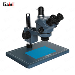 KAISI 37050 three-lens continuous zoom microscope can be connected to the display board repair to view defects and other blue models