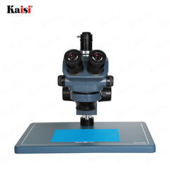 KAISI 37050 three-lens continuous zoom microscope can be connected to the display board repair to view defects and other blue models