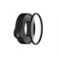 kaisi true L ring light, special light source for microscopes, adjustable polarized ring light, snap-on with oil-proof lens RL2 ring light