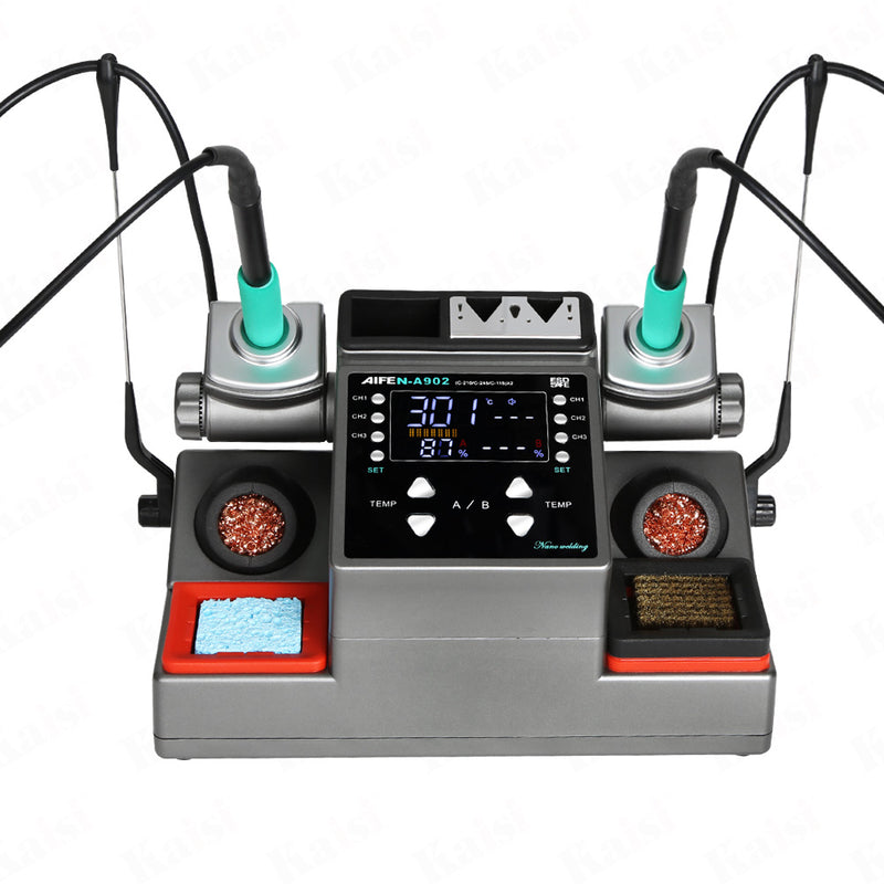 AIFEN A902 dualstation welding workbench, flying wire, mobile phone repair, tin melting soldering station