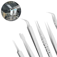 Kaisi mobile phone motherboard repair stainless steel clip tweezers corrosion-resistant industrial use