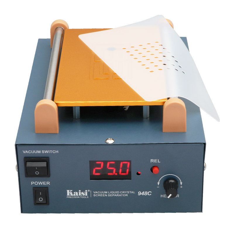 kaisi 948c vacuum separator heating table layered liquid crystal OCA separation device mobile phone screen