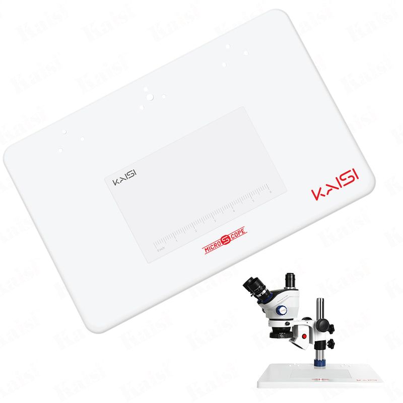 KAISI TX-350E 1.2 upgraded version trinocular microscope 7X-50X magnification WF10x23 square eyepiece professional mobile phone repair microscope electronic repair laboratory microscope