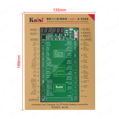 KAISI 9208 new battery activation detection battery charging suitable for Apple/Android
