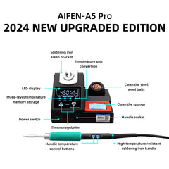 aifen a5pro precision soldering station component disassembly and repair 210 soldering iron tip