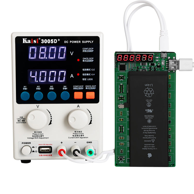 Multiple ports - Add multiple power cable ports. Trickle charging, original battery holder. Activate the battery with one click. Intelligent recognition of positive and negative poles. Charging status prompt.