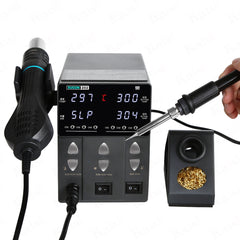 SUGON 202 Digital display Heat gun welding table 2-in-1 Electronic repair, motherboard welding
