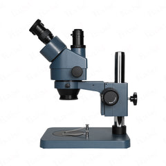 KAISI 37045 Trinocular Stereo Microscope.High resolution, high flatness and contrast, the image is clear and sharp.  Sharp stereoscopic upright image with wide field of vision. Precise alignment reduces eye strain during prolonged viewing.