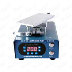KAISI 946S Curved Screen Separator LCD Separator Machine. Just put on LCD on the heating panel, turn on 