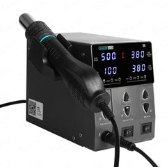 SUGON 212 air gun and soldering iron two-in-one, fast heating, quick component removal, chip blowing and desoldering station